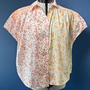 American Eagle Outfitters Floral Button Down
